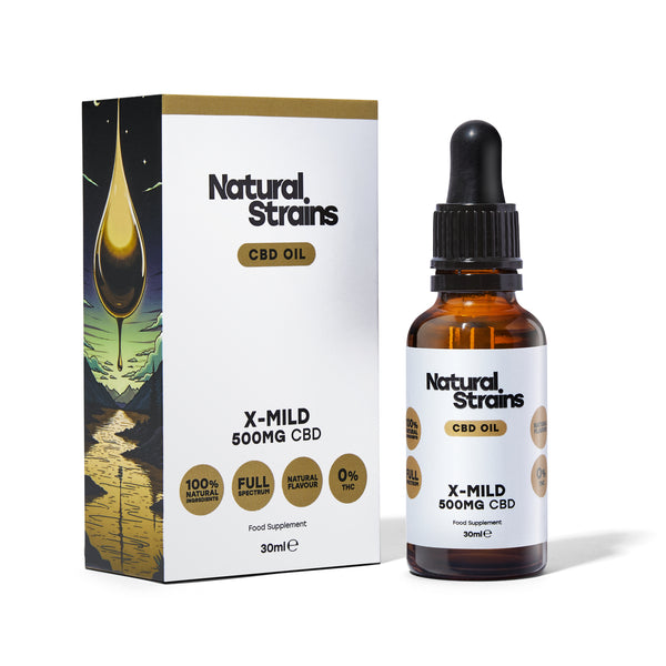 CALM 500mg CBD Oil | Natural Strains