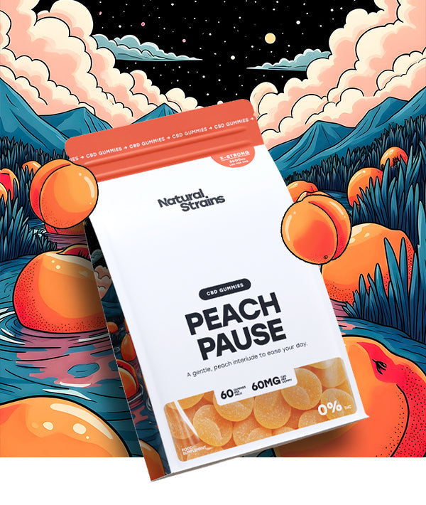 Peach CBD Gummies