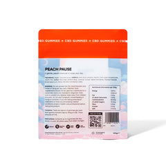 Peach CBD Gummies (225mg)