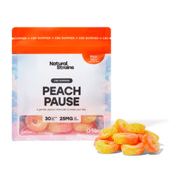 Peach CBD Gummies (750mg)