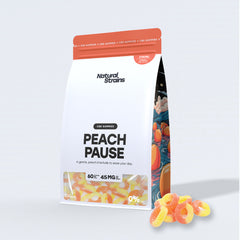 Peach Pause - Uplifting Balance - 60 x 45mg CBD Gummies (2700mg)