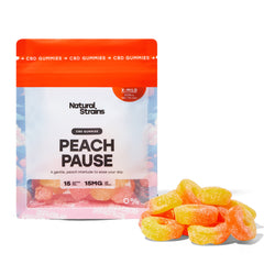 Peach CBD Gummies (225mg)