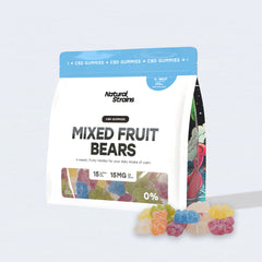 Mixed Fruit Bears - Everyday Calm - 15mg x 15 CBD Gummies (225mg)