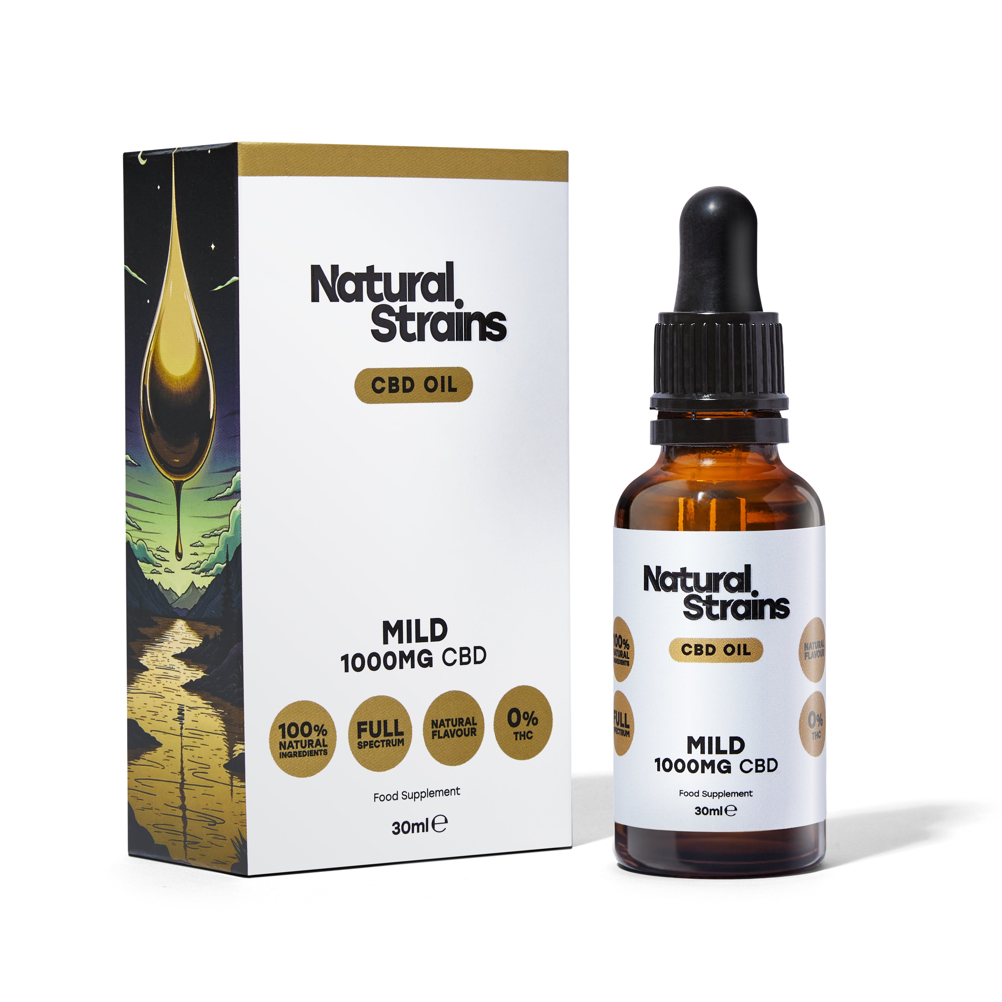 Cbd Balança BALANCE Everyday Alignment 1000mg CBD Oil – Natural Strains
