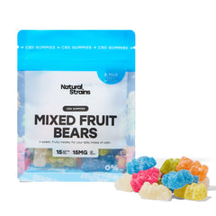 Mixed Fruit CBD Gummies (225mg)