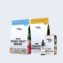Peak Support Elite Bundle -CBD Oil (6000mg) + CBD Gummies (3600mg total) + Creatine (1kg)