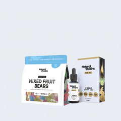 Active Support Starter Bundle - CBD Oil (100mg) + CBD Gummies (750mg) total