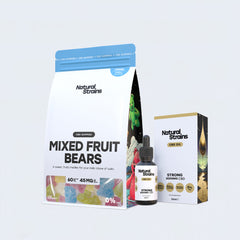 Active Support Elite Bundle - CBD Oil (3000mg) + CBD Gummies (2700mg total)